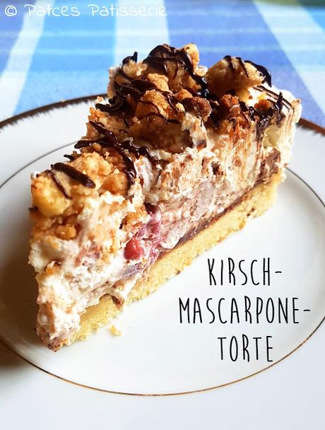 Kirsch-Mascarpone-Torte mit Schokolade