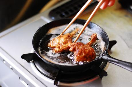 Japanische Küche: Karaage ist eins der beliebtesten Beilagen zu Suppen oder Reis.