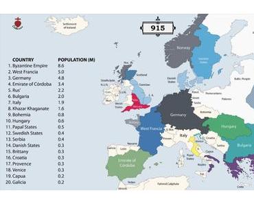 Animation: Europas Bevölkerung im Zeitraffer