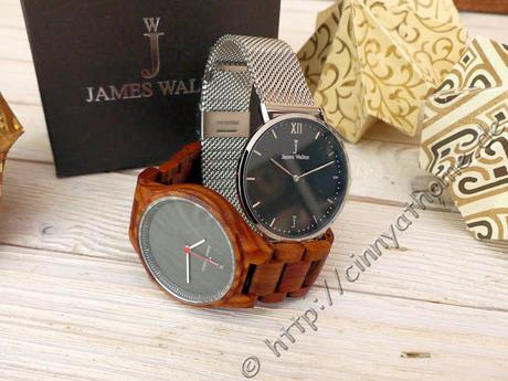 Immer die passende Uhr am Arm dank James Walker #Armbanduhr #HolzUhr #Gewinnspiel