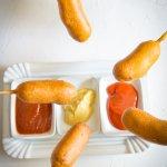 Corndogs – Hot Dogs frittiert
