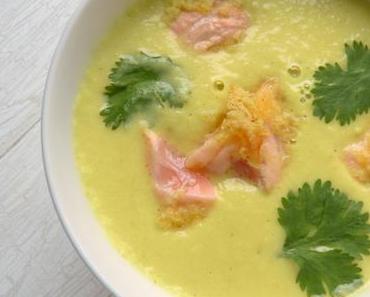 Henssler tischt auf: Kohlrabi-Kokossuppe mit Lachs