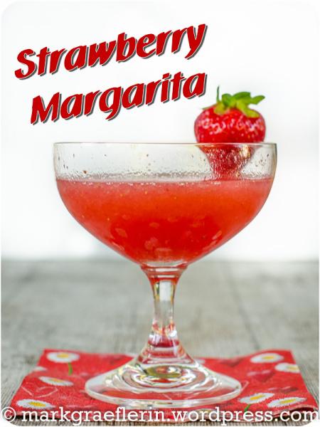 Feierabend-Cocktail: Strawberry Margarita – ich liebe Erdbeeren