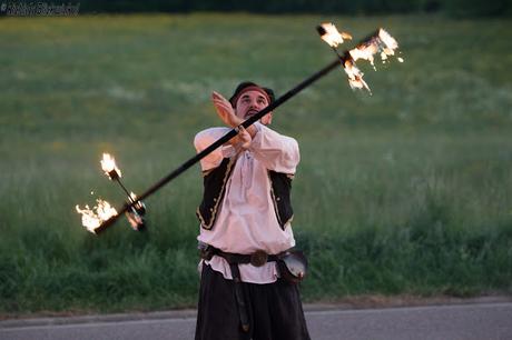 Richie´s Blick auf die Welt #DanWillis #Feuerkünstler #Show