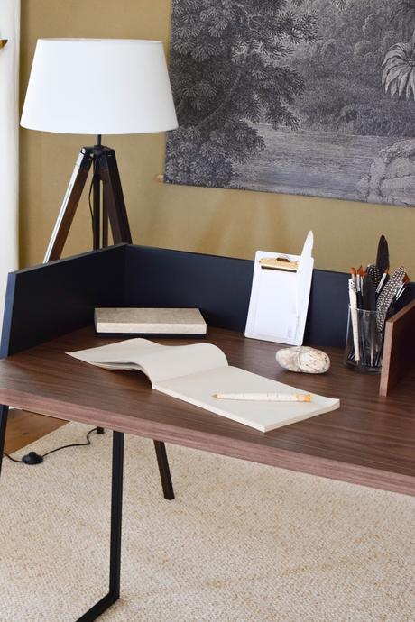 Wohnen, Interior und  Deko mit OTTO: Schreibtisch Stehlampe Teppich. Dekoidee für das Home-Office