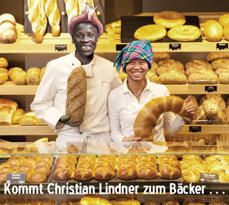 Neue Brötchen-Witze aus Christian Lindners Bäckerei.