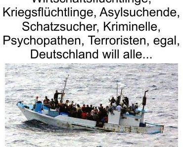 Deutschland, ein Schlaraffenland für Wirtschaftsflüchtlinge und Politiker die ihr Volk dafür schamlos ausnutzen