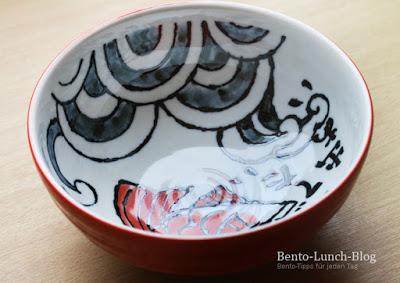 Geschirr: Rote Seebrassen-Suppenschale