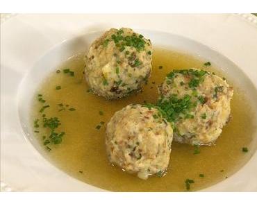Käseknödel mit Speck
