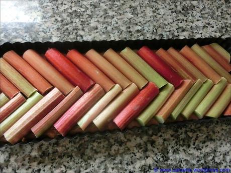 Rhabarber Tarte Tatin