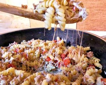 One-Pot Cheeseburger Nudeln und alles ist in einem Topf gemacht #Rezept #Food #Schnell