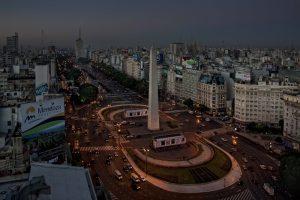 Blick auf die Avenida 9 de Julio ((c) Staatssekretariat für Tourismus der Republik Argentinien)