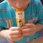 Knabberspaß mit den neuen HiPP Kinderprodukten – Erdbeerschnitz und Apfelschnitz