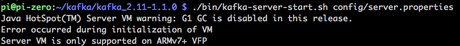 Ist eine Kafka installation auf einen Raspberry Pi Zero W möglich?