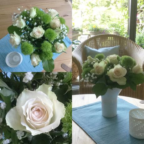 Friday-Flowerday – oder – Von Geburtstagsrosen und einem verregneten Tag