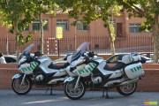 Guardia Civil mit neuen Motorrädern