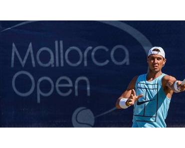 Rafa Nadal trainiert bei den Mallorca Open