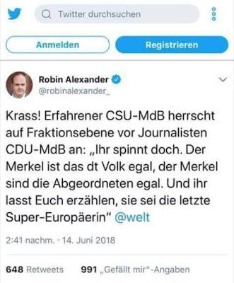 Seehofer vs. Merkel
