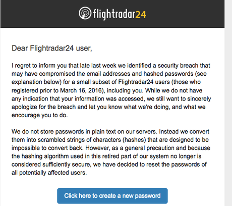 Raspberry Pi DUMP1090: Flightradar24 gehackt und Daten von 230.000 Nutzern abgezogen