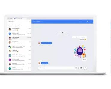 SMS im Browser: Android Messages Web