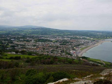 Küstenwanderung - Bray von oben