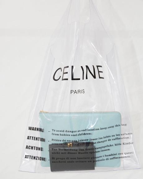 Foto: Celine -  Plastik statt Jute: Celine macht den durchsichtigen Einkaufsbeutel hipp  