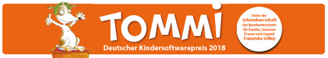 Einreichphase für deutschen Kindersoftwarepreis TOMMI gestartet