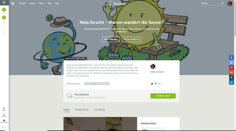 Nela forscht & Crowdfunding