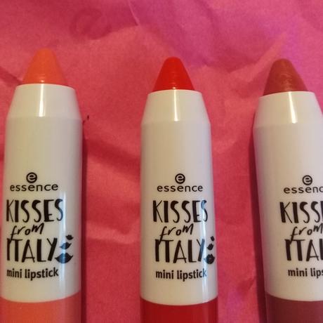 [Werbung] essence Kisses from Italy mini lipstick kit 01 ciao bellissima! (LE) + Lippenpflege Inventur 2018