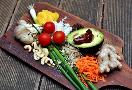 Mango-Avocado Buddha Bowl mit Sweet Cashew Dressing | Schwatz Katz