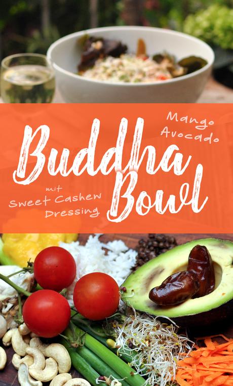 Mango-Avocado Buddha Bowl mit Sweet Cashew Dressing | Schwatz Katz