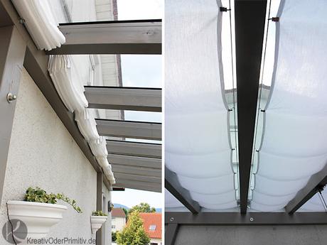 Sonnensegel Balkonbeschattung – Teil 1: Drahtseilkonstruktion