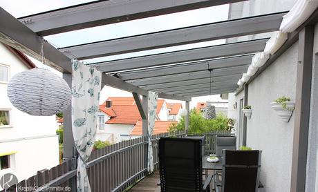 Sonnensegel Balkonbeschattung – Teil 1: Drahtseilkonstruktion