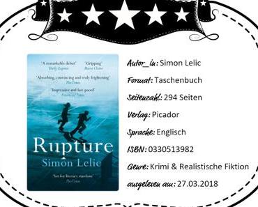 Simon Lelic – Rupture