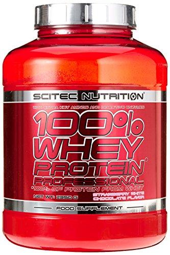Scitec Nutrition Whey Protein Professional, Erdbeer-Weiße Schokolade, 1er Pack (1 x 2350 g)