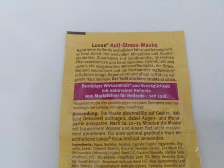 Luvos Heilerde Anti-Stress-Maske