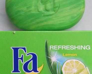 [Werbung] Fa Refreshing Lemon citrus fresh bar soap + Augenbrauenstift Inventur 2018 :D