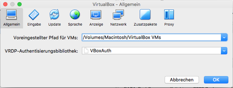 Wie können VMs in VirtualBox verschoben werden?