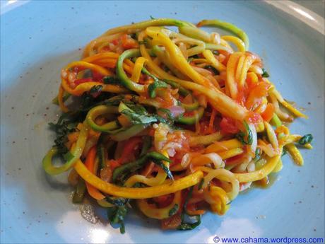 Gemüse-Spaghetti