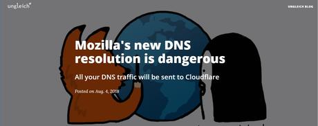 Der Browser Firefox schickt Nutzerprofile an Cloudflare