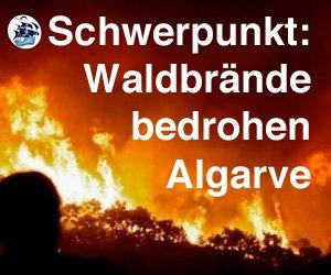 Algarve-Feuerwehr hat extreme Schwierigkeiten