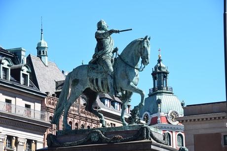 16_Gustav-Adolf-II-Reiterstandbild-Statue-Stockholm-Schweden-Ostsee-Kreuzfahrt