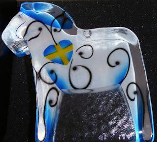 Einfach schön - Das Dalapferd von Nybro Crystal aus Schweden