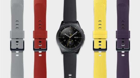 Samsung Galaxy Watch Armbänder in verschiedenen Farben