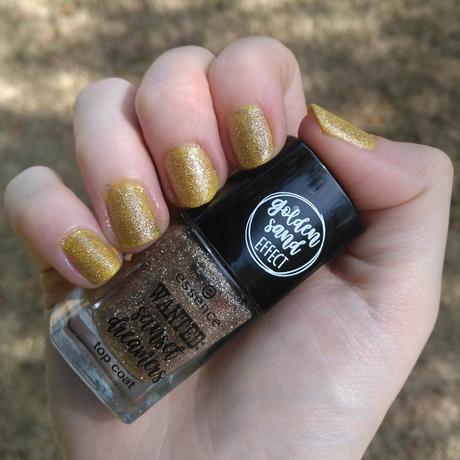 [Werbung] essence wanted: sunset dreamers top coat 01 golden sand (LE) + Lipgloss Inventur 2018 :)