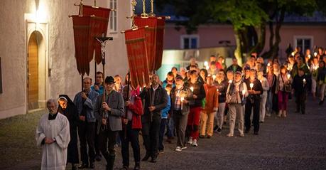 Lichterprozession in Mariazell – Maria Himmelfahrt 2018