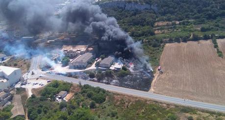 Brand in einem Industriegebiet von Felanitx ist gelöscht