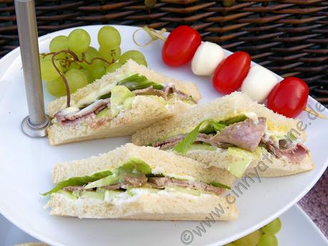 Zum Picknick gehört bei uns das Roastbeef Sandwich #Rezept #Tradition #Lecker