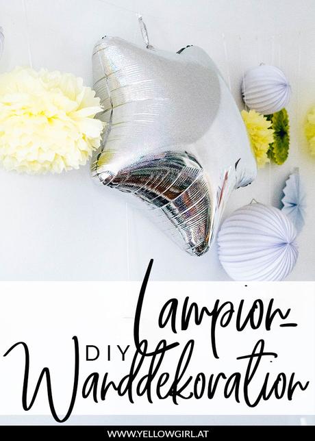 DIY Lampion Wanddekoration für deine Party mit YEY! von Rico Design*