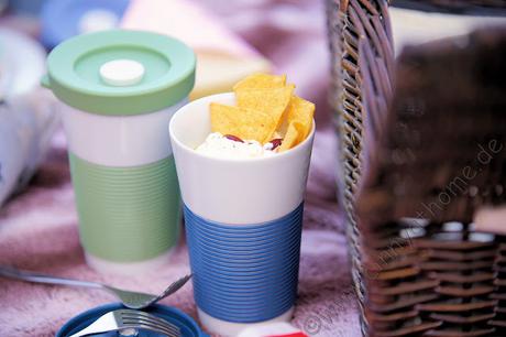 Mit den cupits wird das Essen unterwegs so viel einfacher #Kahla #Snackdeckel #Picknick